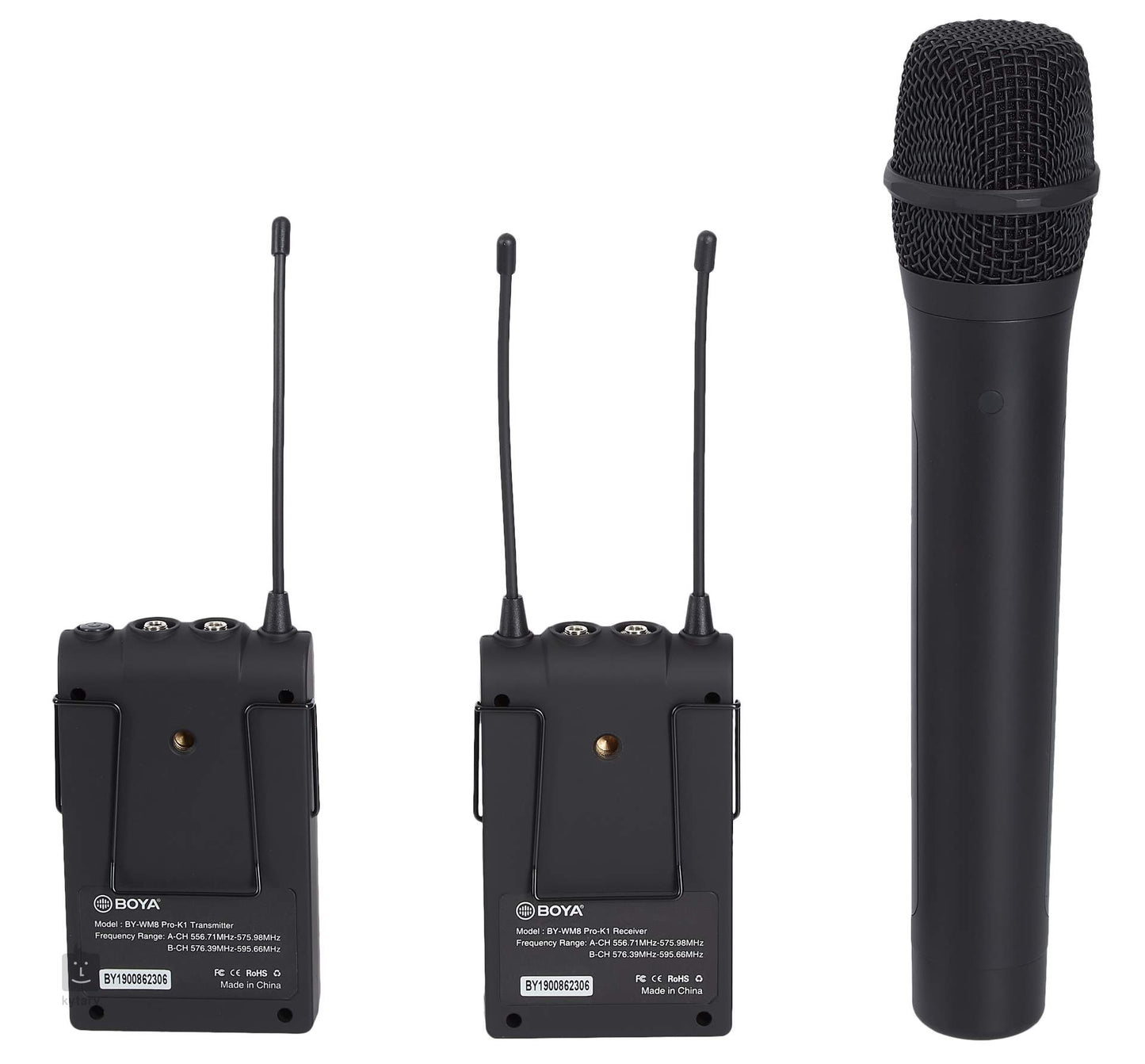 BOYA by-WM8 PRO-K4 UHF trådløse lavalier (by-WM8 PRO-k4)