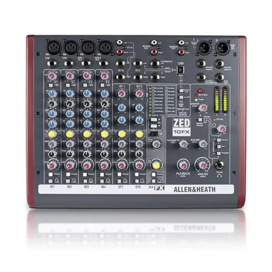 Allen and Heath ZED60-10FX Analog Mixer with USB