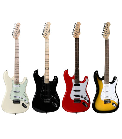 Beaton Legend IV elguitar (hvid, sort, sunburst eller rød)