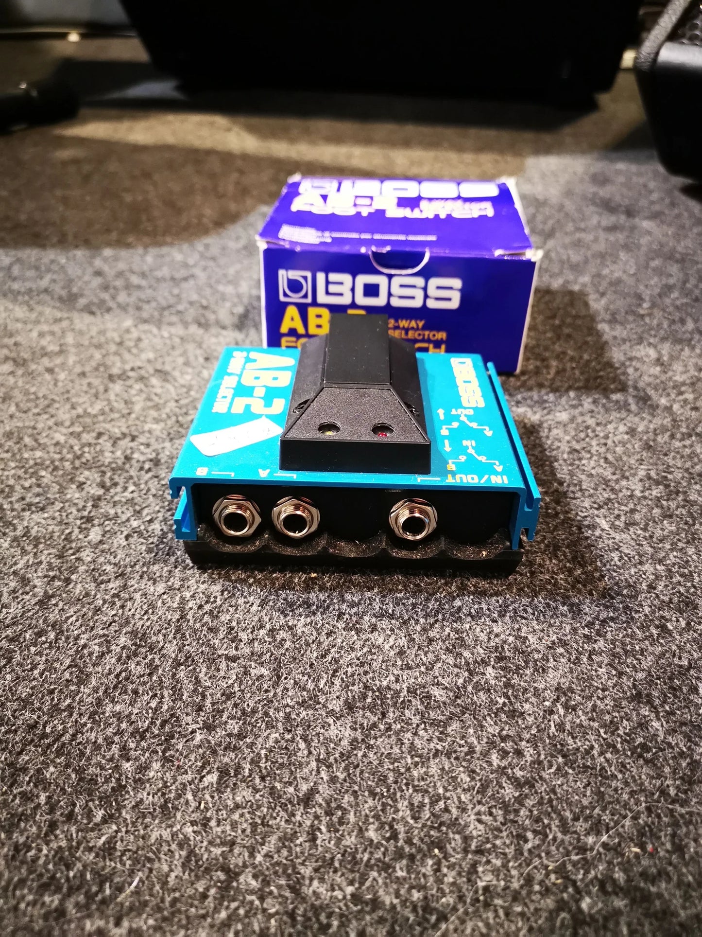 BRUGT: Boss AB-2 Selector , 2-vejs skifter A/B pedal