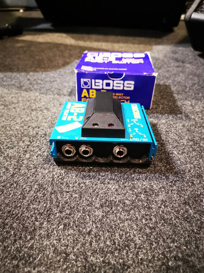 BRUGT: Boss AB-2 Selector , 2-vejs skifter A/B pedal