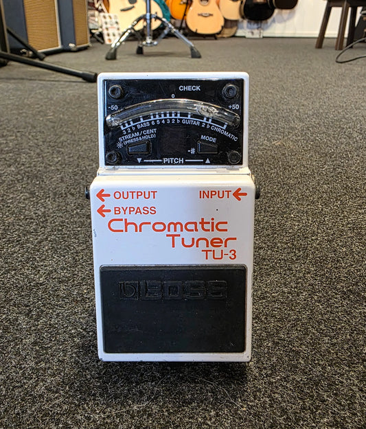 USED: Boss TU-3 Chromatic tuner effect pedal