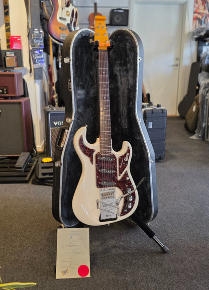 USED: Burns Hank Marvin Legend Deluxe Custom Shop electric guitar incl. certificate and original hard case