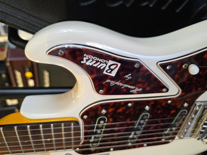 USED: Burns Hank Marvin Legend Deluxe Custom Shop electric guitar incl. certificate and original hard case