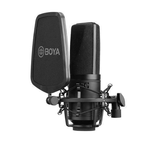 Boya M800 Studio microphone w/suspension and pop filter 