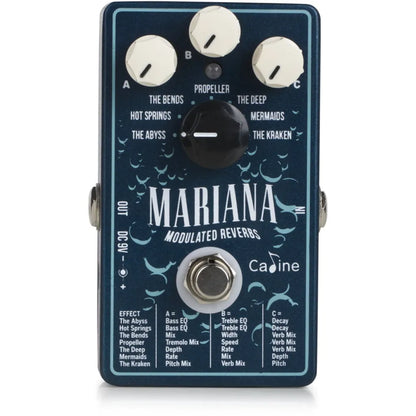 Caline CP-507 Mariana Reverbs guitar effekt pedal