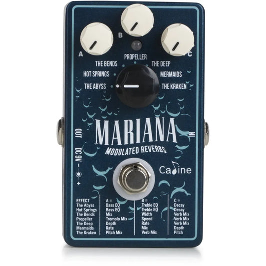 Caline CP-507 Mariana Reverbs guitar effekt pedal