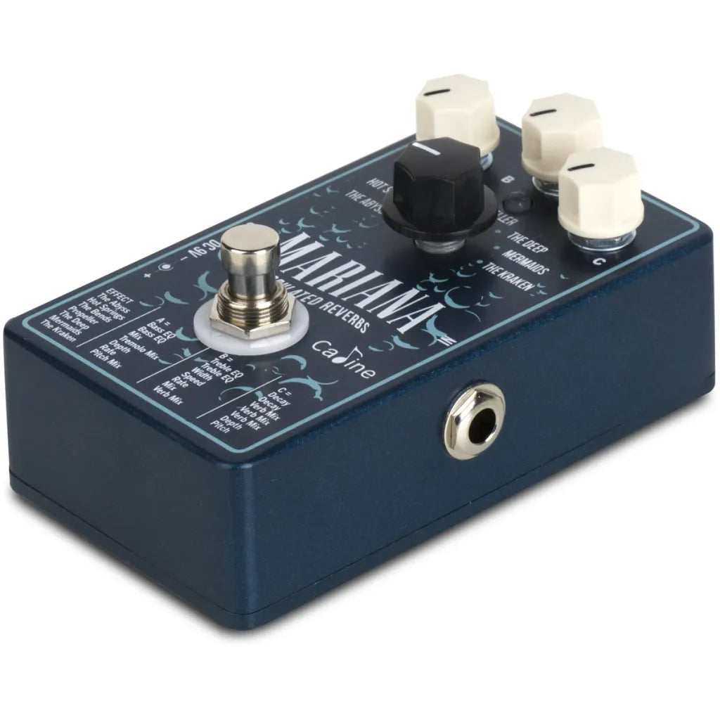 Caline CP-507 Mariana Reverbs guitar effekt pedal