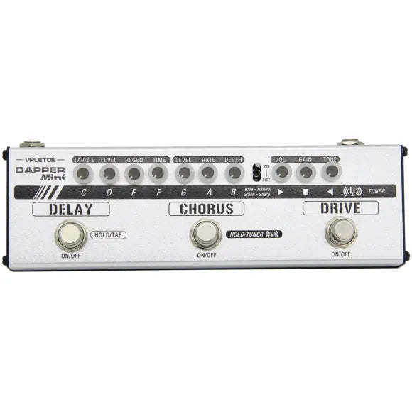 Valeton MES-1 Dapper Mini Guitar Multi Effects Pedalboard