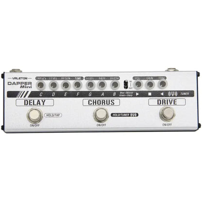 Valeton MES-1 Dapper Mini Guitar Multi Effects Pedalboard