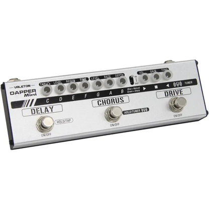 Valeton MES-1 Dapper Mini Guitar Multi Effects Pedalboard