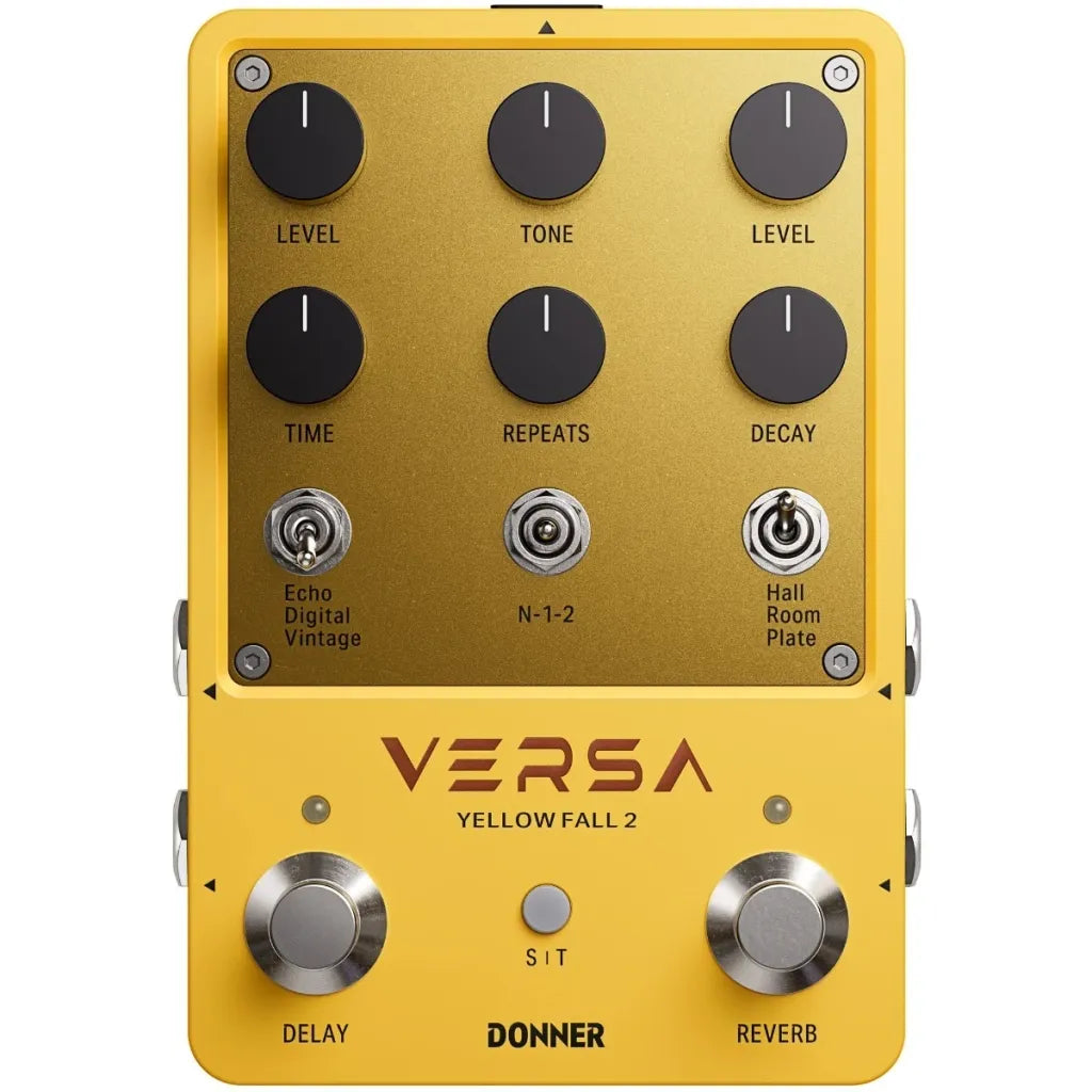 Donner Versa Yellow Fall 2 guitar-effekt-pedal