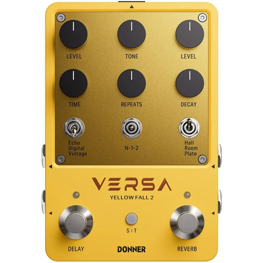 Donner Versa Yellow Fall 2 guitar-effekt-pedal