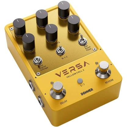 Donner Versa Yellow Fall 2 guitar-effekt-pedal
