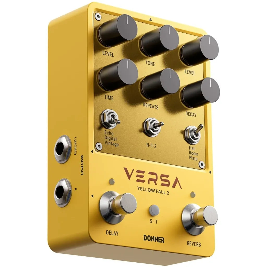 Donner Versa Yellow Fall 2 guitar-effekt-pedal