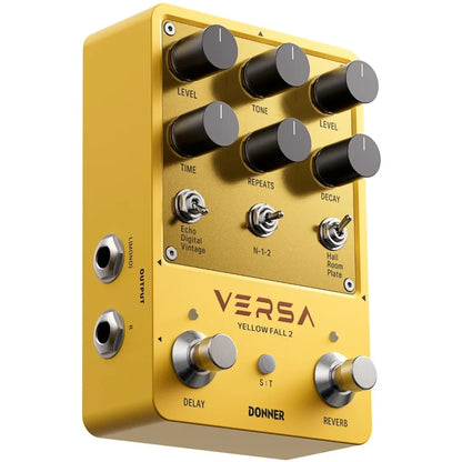 Donner Versa Yellow Fall 2 guitar-effekt-pedal