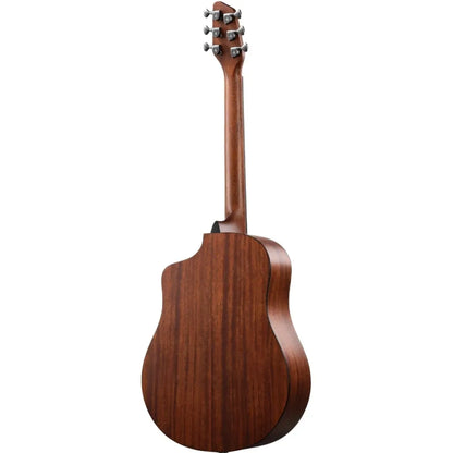 Donner RISING-G1 Rejse Størrelse Western Guitar inkl. taske & tilbehør (Kulfiber-top & Sapele-krop)
