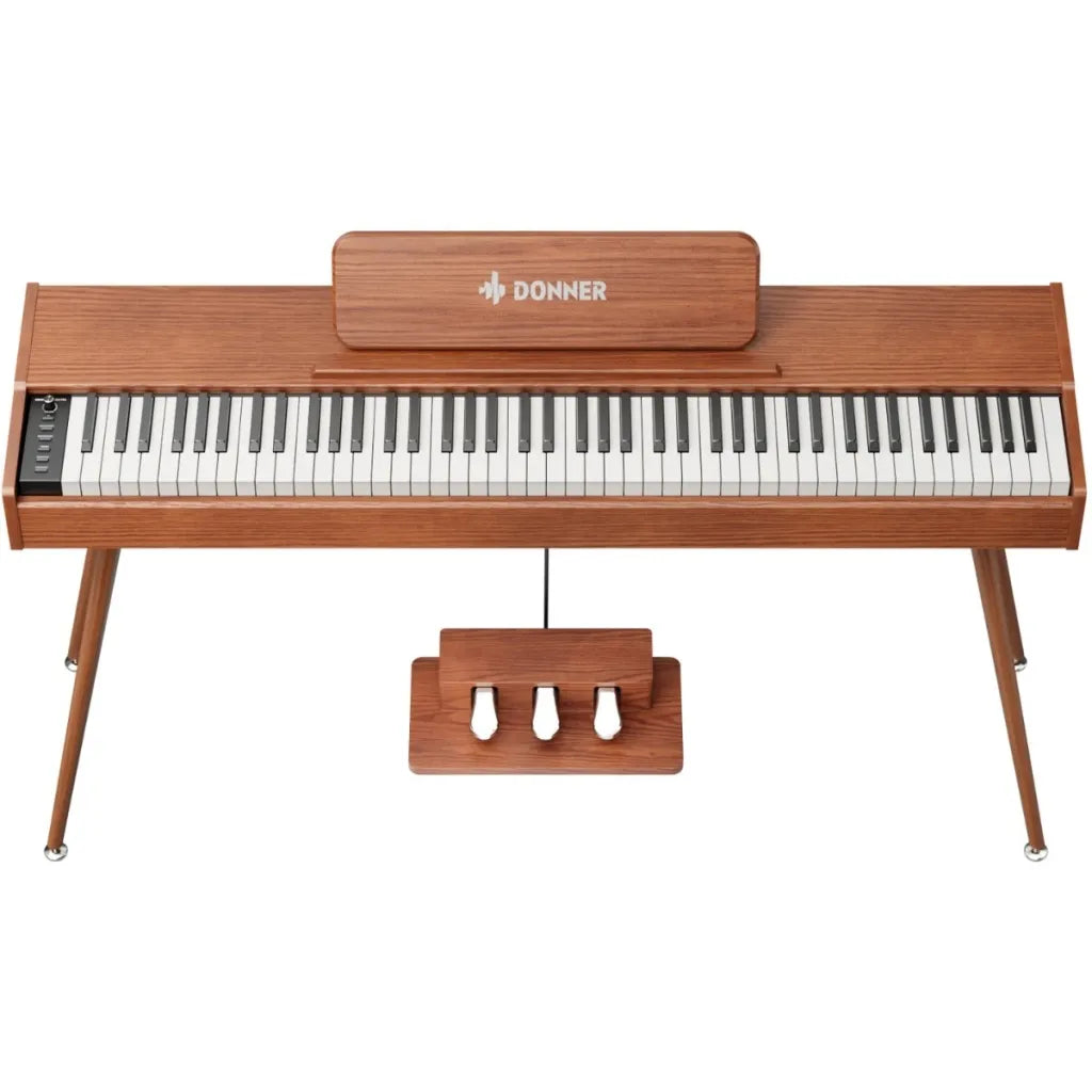 Donner DHP-200 Pro el-klaver (træ, beige eller valnød farve)