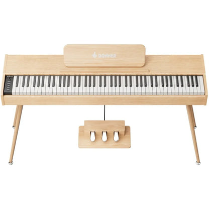 Donner DHP-200 Pro el-klaver (træ, beige eller valnød farve)