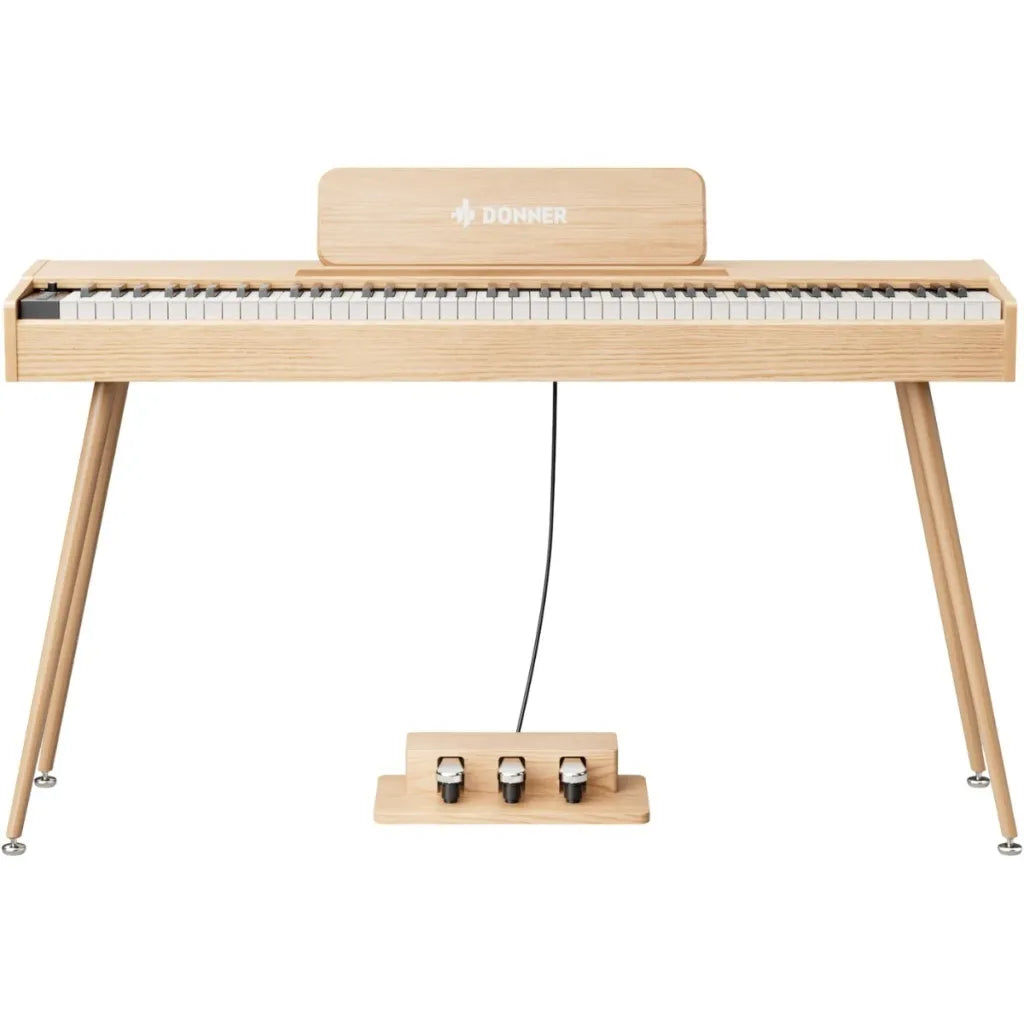 Donner DHP-200 Pro el-klaver (træ, beige eller valnød farve)