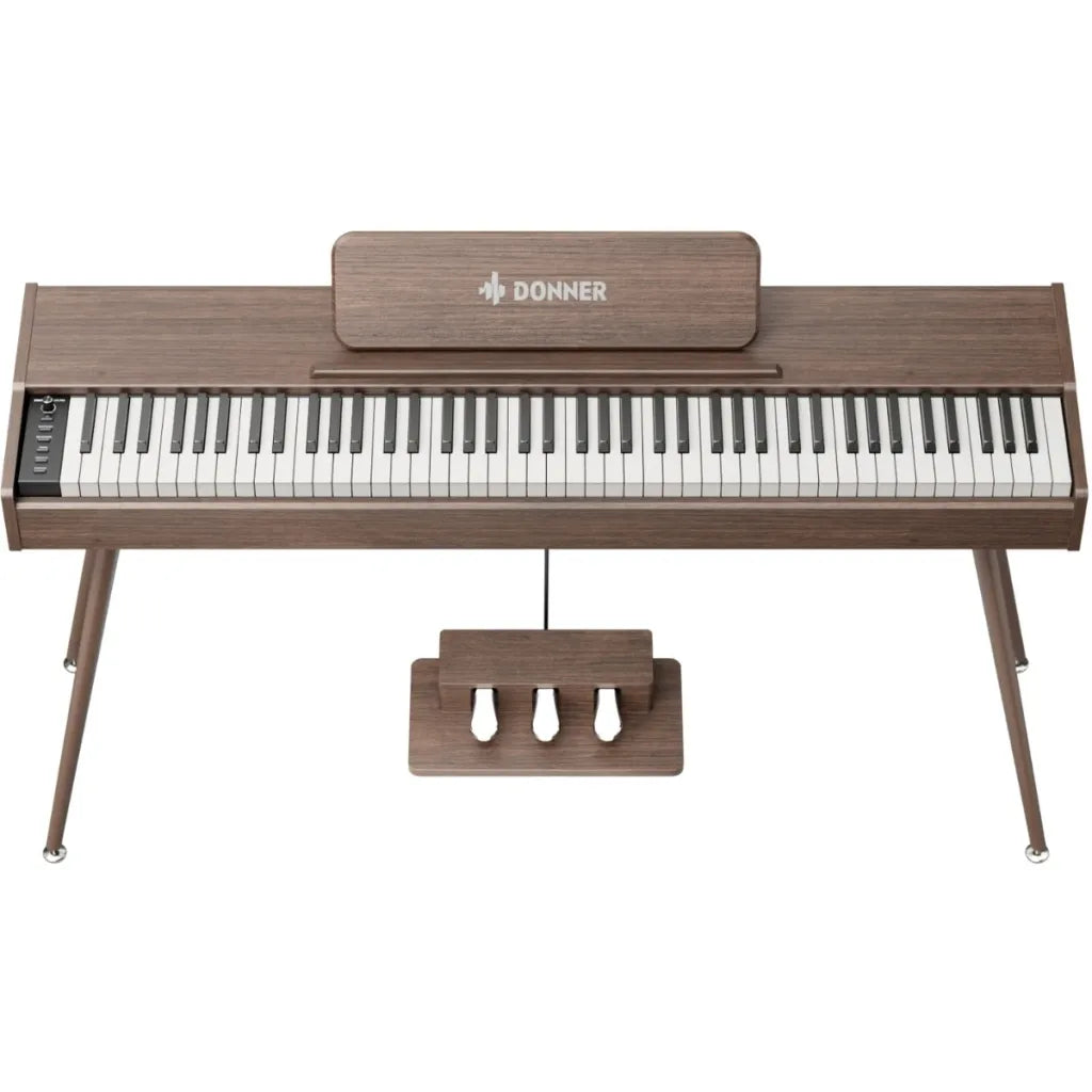 Donner DHP-200 Pro el-klaver (træ, beige eller valnød farve)