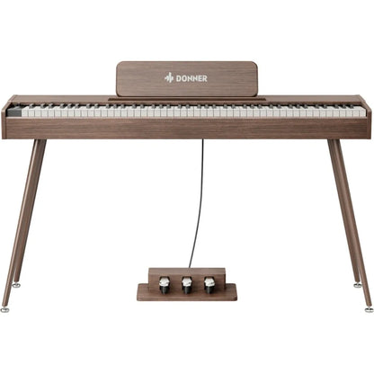 Donner DHP-200 Pro el-klaver (træ, beige eller valnød farve)