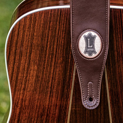 Levy's M26GP-DBR-DBR bas-/guitar-rem brun