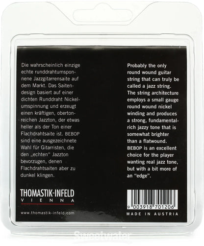 Thomastik-Infeld Strings for E-guitar Jazz BeBob series nickel round wound - Set 012rw (BB112)