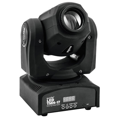 DEMO VARE: 4 styk Eurolite LED-TMH 17 spot movinghead inkl. g-kroge