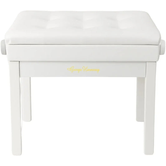 George Hennesey Harmony Bench klaverbænk hvid
