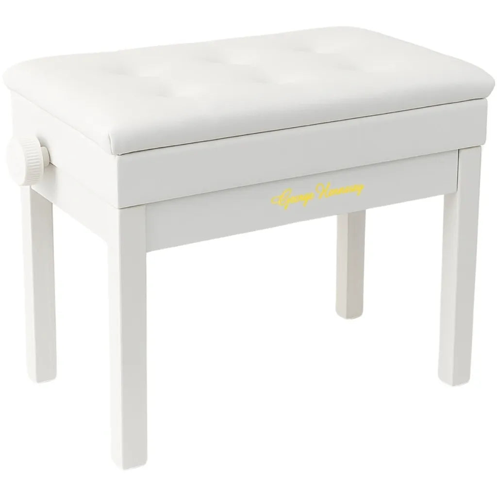 George Hennesey Harmony Bench klaverbænk hvid