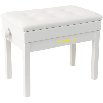 George Hennesey Harmony Bench klaverbænk hvid