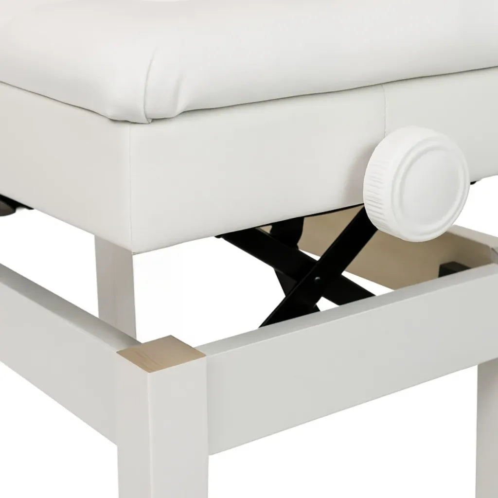 George Hennesey Harmony Bench klaverbænk hvid