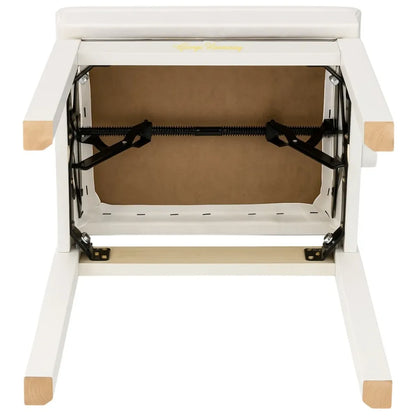 George Hennesey Harmony Bench klaverbænk hvid