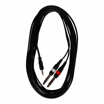 HiEnd 2 x jack(mono)-til-minijack(stereo)-kabel - vælg længde