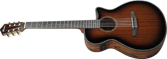 Ibanez AEG74N-MHS Nylonstrenget guitar med mikrofon