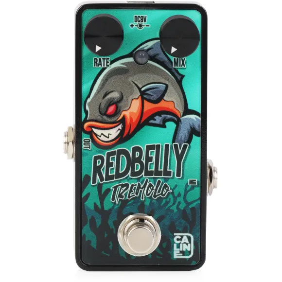 Caline G-007 Redbelly Tremolo guitar effect pedal