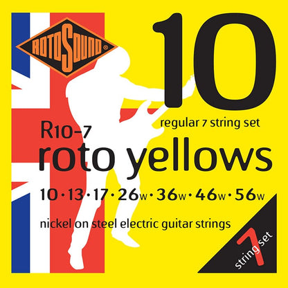 ROTOSOUND R10-7, 010 10-56, regular elguitar strenge