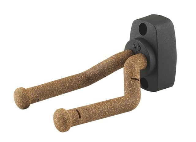 K&amp;M 16280C Guitar wall mount with cork for guitars