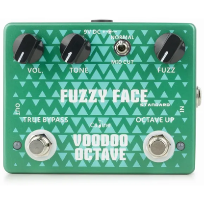 BRUGT: Caline CP-53 fuzzy face Voodoo Octave guitar effekt pedal