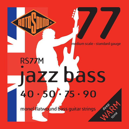 Rotosound RS77M Jazz Bass 40-90 medium scale