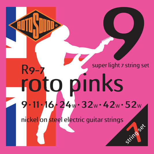 ROTOSOUND R97, 009 9-52 super light elguitar strenge