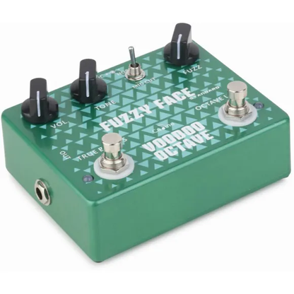BRUGT: Caline CP-53 fuzzy face Voodoo Octave guitar effekt pedal