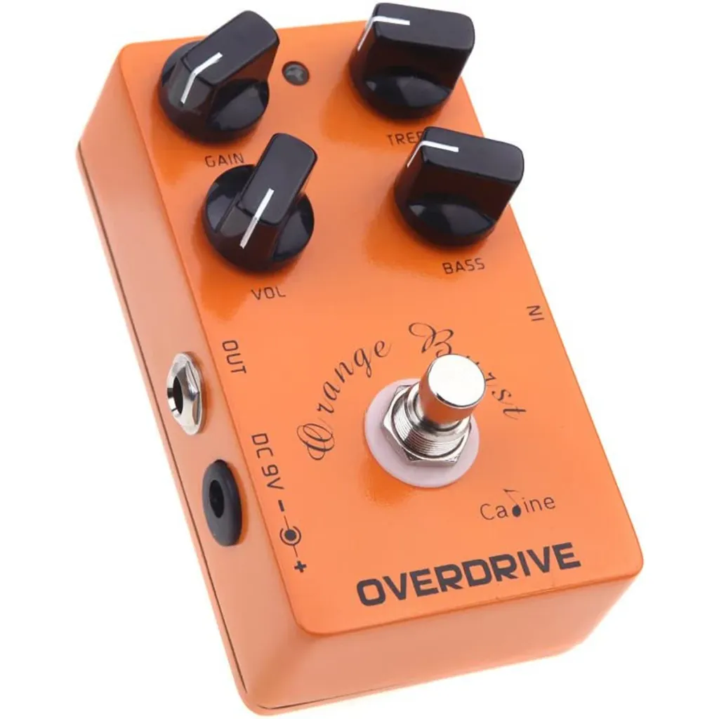 Caline CP-18 Orange Burst Overdrive guitar-effekt-pedal