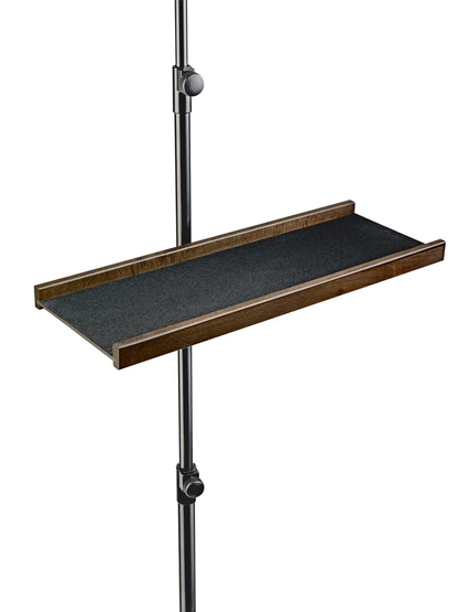 K&M 122A valnøddetræ instrument bakke
