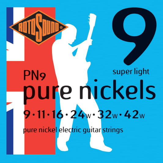Rotosound PN9 elguitar stenge 9-42 super light elguitar strenge