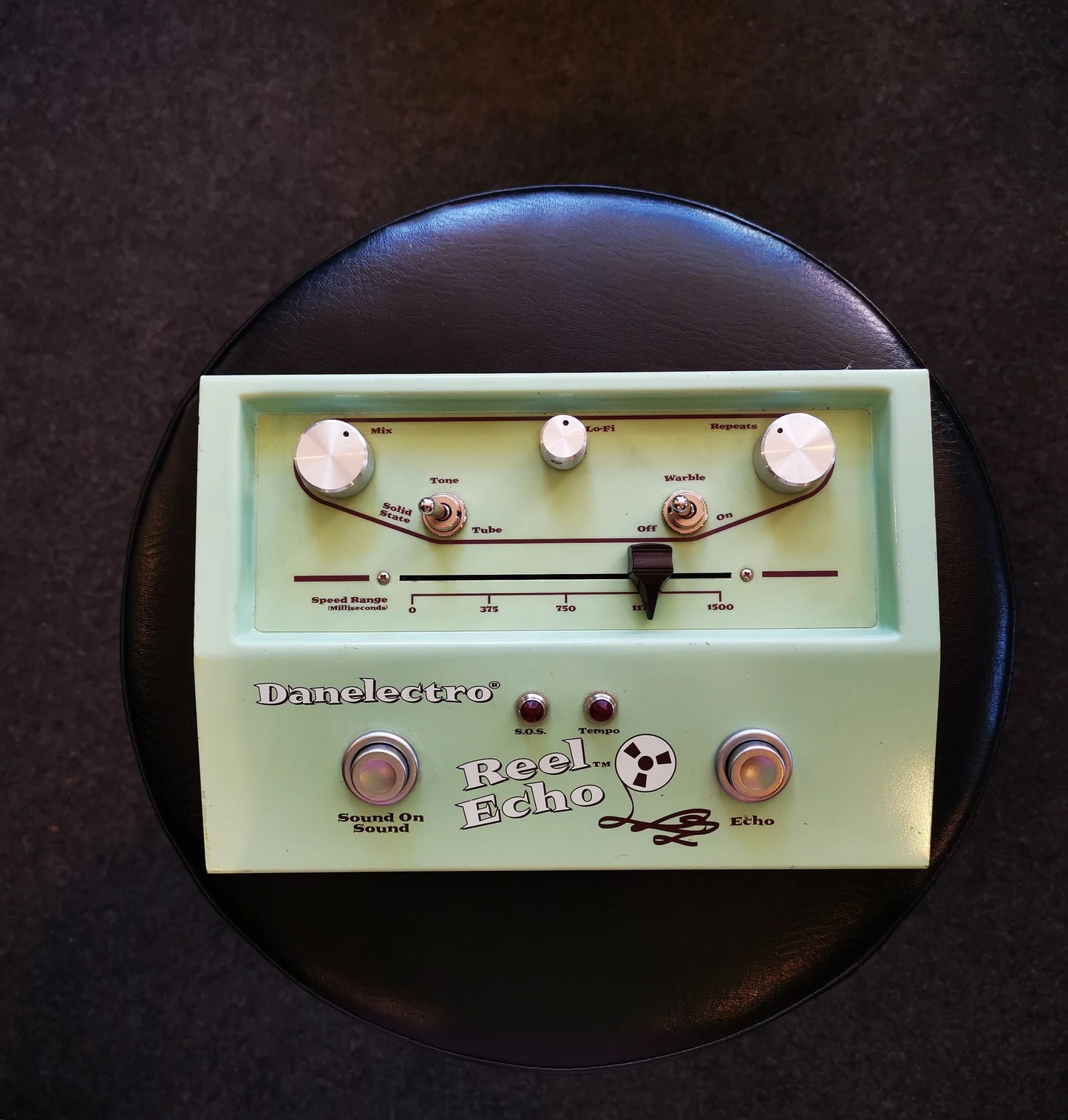 BRUGT: Danelectro Reel Echo, DTE1 pedal