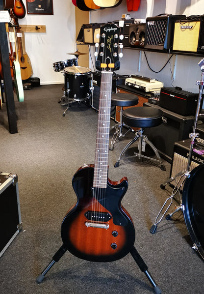 BRUGT: Epiphone Les Paul Junior, vintage sunburst, elguitar