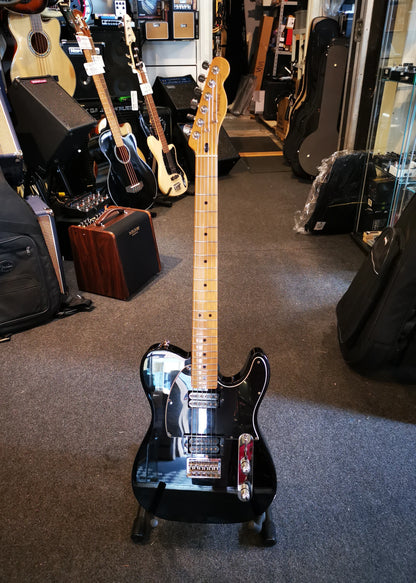 BRUGT: Fender Blacktop Tele HH MN BLK, 2010 Mexico, inkl. gigbag