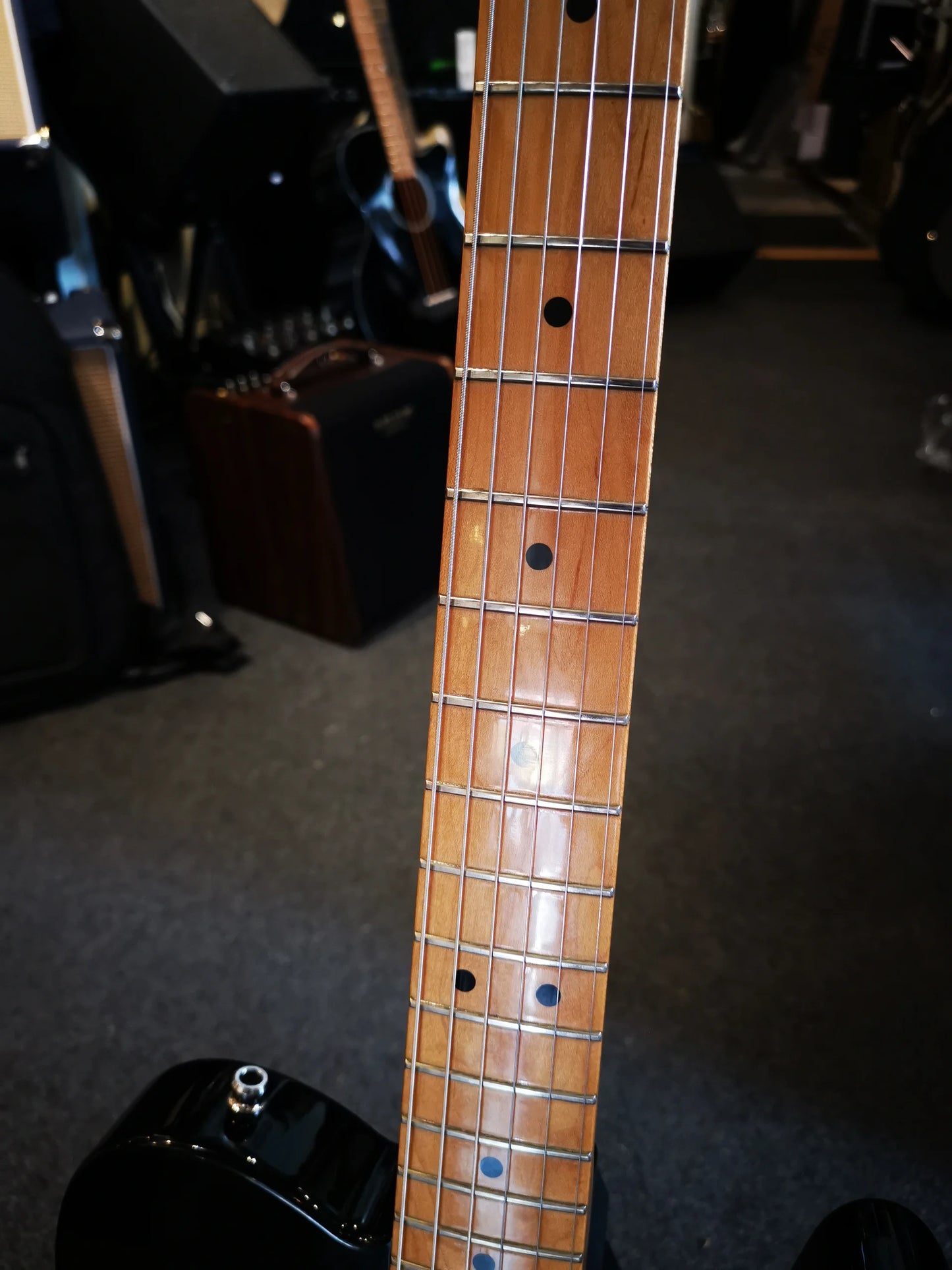 BRUGT: Fender Blacktop Tele HH MN BLK, 2010 Mexico, inkl. gigbag